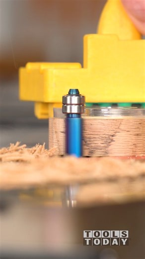 Coming in at number 2 for 2025 is flush trimming the nesting cutting board to the acrylic template. This 1/2" flush trim bit slices through the wood like butter, leaving an excellent surface quality on the wood! The tools used in this video are available on our website and are listed below! -- Amana Tool 1/2" diameter Spektra coated Flush Trim Bit, item no. 46300-K SawStop Inline Router Table, item no. RT-TGP MicroJig GRR-RIP block, item no. GB-1 X-Fasten Double Sided Tape, item no. WO-5BMC-7UO9