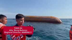 38K views · 134 reactions | Nag-isyu ng show cause order ang MARINA Region 5 sa may-ari ng MV Hong Hai 16. Ayon sa MARINA, kumpleto sa mga dokumento ang barko. | via Dennis Datu, ABS-CBN News | ABS-CBN News | Facebook