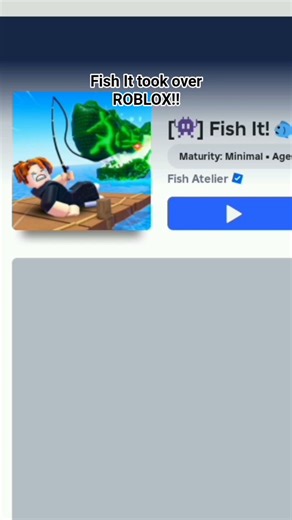 Fish It took over Roblox!! 🤯😈#fishitroblox #roblox #topplayers #roblox2026