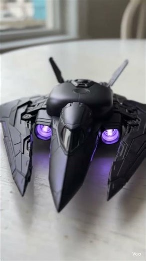 Stealth Interceptor Transformation ⚡ Futuristic AI Spaceship ASMR