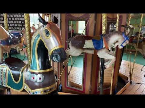 Fully Functional American Carousel with Parker & Herschell Spillman Animal Figures