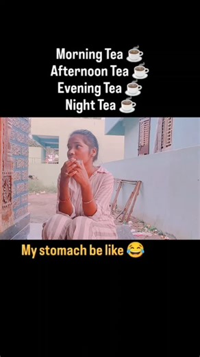 @lally_laughing_club on Instagram: "Tea lovers can relate 😃❤️ . . . . . . . . . . . #teatime #tealovers #teaparty #teafunny #trendreels❤️😍💯💯👏👏 #likealways #reachforthestars #explorepage✨ #funnyreelsvideo❤️ #shares #viralvideo #viralreels #fypシ❤️💞❤️ #fypシ゚viralシ2025fyp #views #instadaily #foryoupage💙 #trendingreels #instagramer #1mlikes💯❤️ #1mviews❤️⚡👍🎉🤩follow🙏🙏 #followｍypage #trendz #shareshareshare‼️"