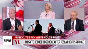 3 comments | Michael Jabri-Pickett and Riad Kahwaji discuss Elon Musk's scaled-back role in the Trump administration and the lasting impact of his controversial involvement on both his business and public perception. | Al Arabiya English | Facebook