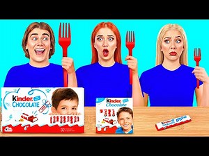 Big, Medium and Small Plate Challenge | Crazy Kitchen Situations by Jelly DO Challenge