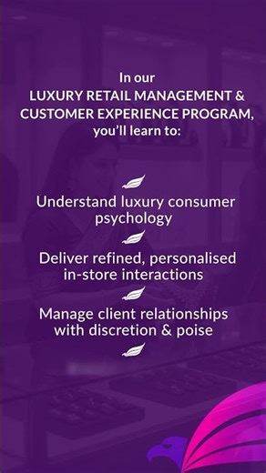 Learn Luxury Retail Management Program at Avalon Academy