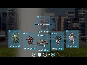 War Robots: Shell, Revenant, Fenrir, Invader, Hawk, Ox Minos | WR Gameplay