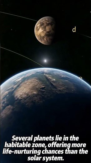 7 Earth-Like Planets! The Most Habitable Star System Ever Found#Astronomy #SpaceScience #DeepSpace