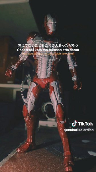 one of my fav iron man model kit by #fondjoy #modelkit #ironman #actionfigure #toys #mark5