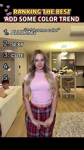 Ranking The Best Add Some Color Trend#tiktoktrend #fypviral#ranking #usa #addsomecolor