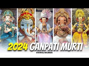2024 Sahara Arts Most Beautiful Ganpati Murti at Vikhroli Mumbai | Mumbai Cha Ganpati