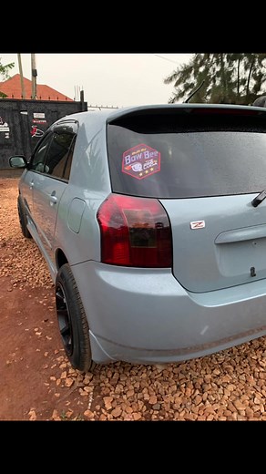 First Nardo Grey Toyota Runx in Uganda: A Stunning Build