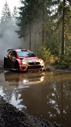 MUD MONSTER! 🚙💦 #RallySplash #EpicMud