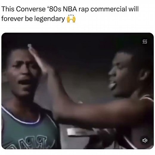 The famous 80s rap Converse commercial is the 1986 Converse Weapon ad