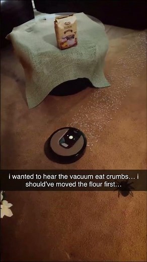 The robot vacuum experiment went wrong fast #smarthome #shorts #fail