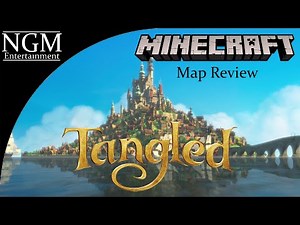 Minecraft Map Review Returns!! TANGLED - Kingdom of Corona!!