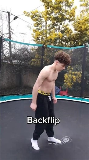 5 figures FACILES en trampoline pour débutant 🔥 (À apprendre en premier) #backflip #viral #pourtoi