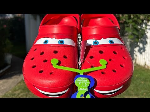 Lightning McQueen Crocs Unboxing + Review