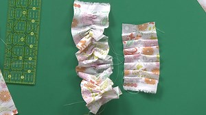 How To Sew Ruffles On A Machine WIth Basting Stitches|NSC