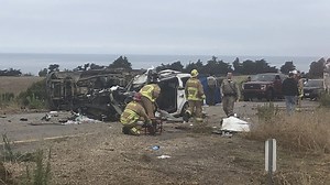 2 killed, 7 hurt in HWY 101 crash near El Capitan
