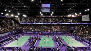 Hasil Pertandingan Anthony Sinisuka Ginting vs Howard Shu Badminton Olimpiade Paris 2024 - Tribunpontianak.co.id