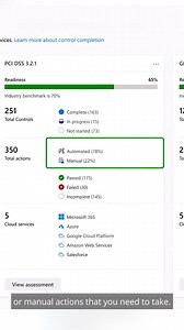 Assess compliance progress across your entire multicloud estate—including non-Microsoft services such as AWS, Google Cloud, and other SaaS applications. Take action to stay compliant with Microsoft Purview. Watch the full video here: https://youtu.be/WvxkL8AwlVg VIDEO SYNOPSIS: Automate multicloud regulatory assessments with Microsoft Purview to keep data sitting in multiple clouds from becoming a liability. Compliance Manager in Microsoft Purview provides a single view of your compliance status