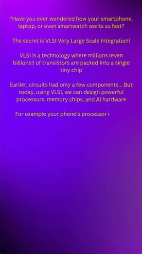 VLSI Basics in One Minute 🚀