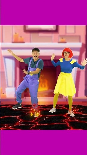 The Floor is Lava Dance! 🌋 | Hokie Pokie Kids Videos | #shorts | №2
