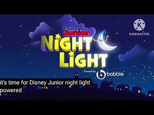Disney junior night light add round 1