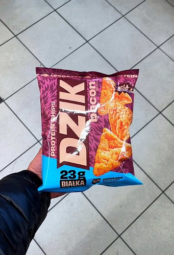 Najdroższe chipsy proteinowe od WK DZIK