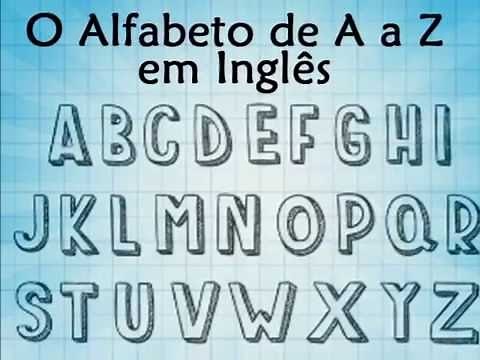 Música do Alfabeto Inglês - Pronúncia Português