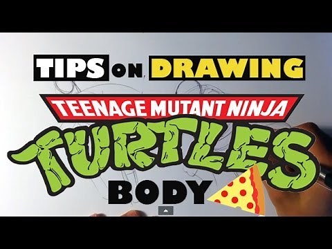 Tips on Drawing a Ninja Turtle Body - Easy Things To Draw