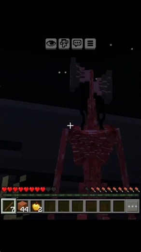 Siren Head Is TERRIFYING In Minecraft Bedrock #shorts #minecraft #horror #addon #sirenhead