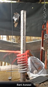 manual steel drawing process #steelcutting #blacksmith #metawork #craftsmanship #handmade | Rani Asnawi