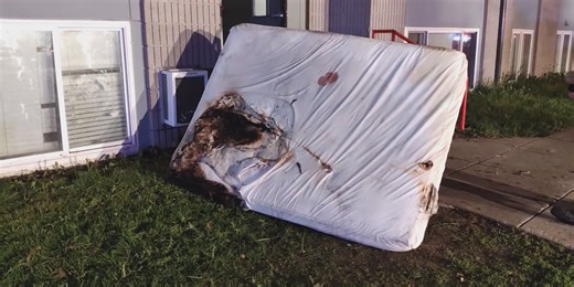 Fire crews respond to apartment after mattress catches fire
