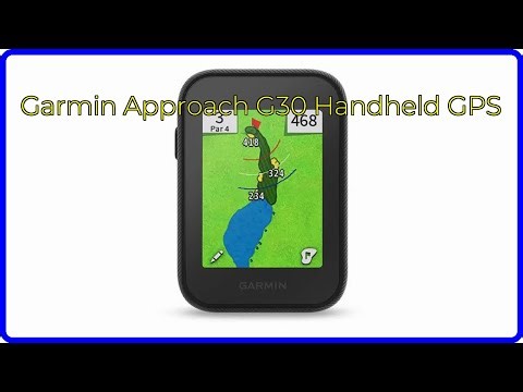 REVIEW (2026): Garmin Approach G30 Handheld GPS. ESSENTIAL details.