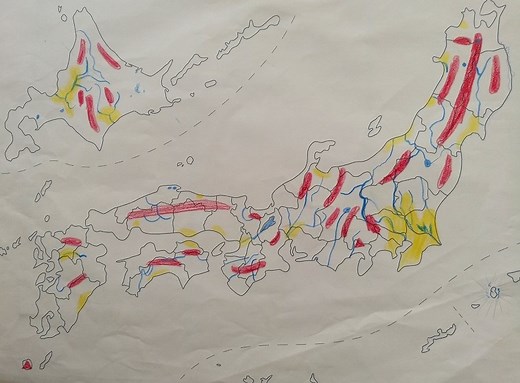 【地理 暗記 part 2】山地山脈と川平野を覚えよう【受験】