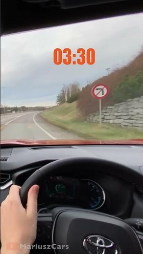 Power Mode Toyota Rav4 PHEV - Acceleration 0-100 km/h - SOC 50% ‪@MariuszCars‬