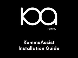 KommuAssist Installation Guide