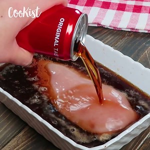 2.1M views · 15K reactions | Just marinate the chicken in Coca-Cola for 30 minutes then bake it in a pan. The result will leave you speechless! | Cookist Wow | Facebook