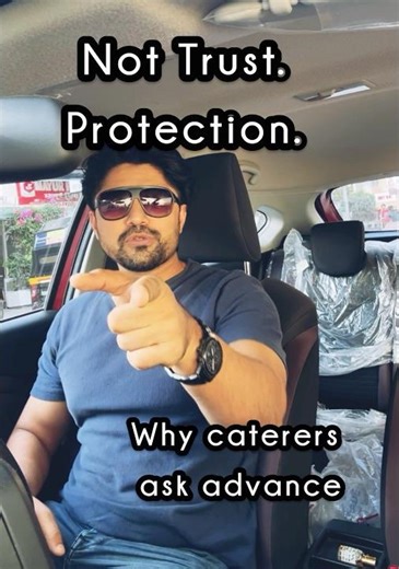 Why Caterers Ask Advance Payment (Truth)