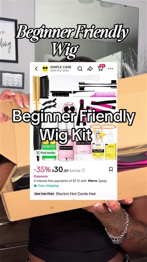 Beginner Friendly Wig Kit for Flawless Install