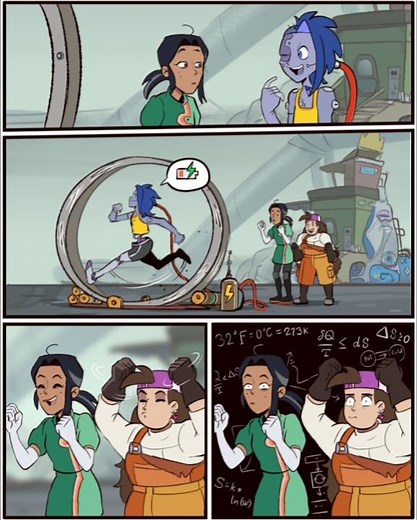 Charge⚡| Knights of guinevere Comic #comic #kog #knightsofguinevere #gwen #andi #frankie
