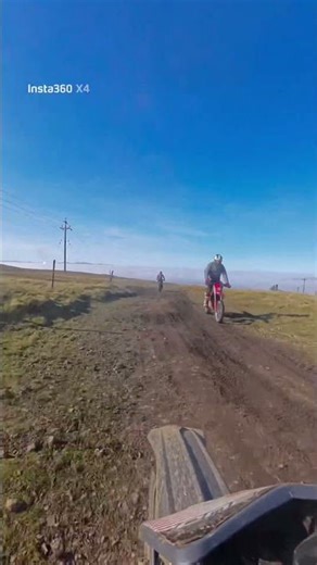 Trail riding into Hartside Pass cloud inversion.
