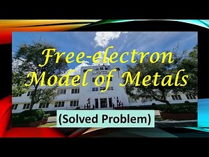 Free-electron Model of a Metal (Solved Problem)