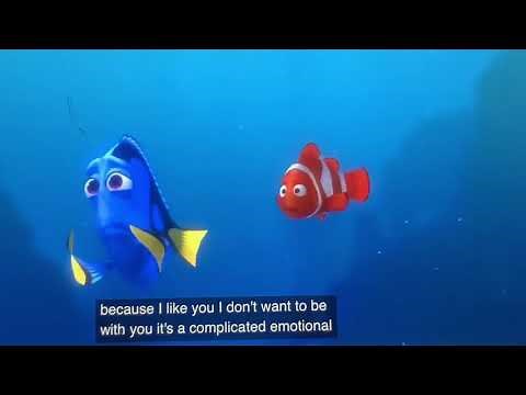Finding Nemo dory crying