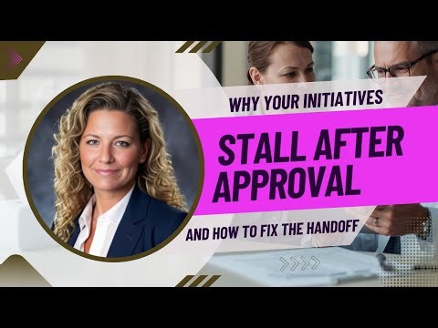 Why Healthcare Initiatives Stall After Approval (Execution Is the Real Problem)