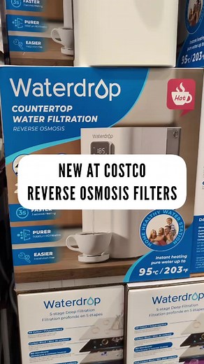 NEW Reverse Osmosis Heated Water Filtration System at Costco Markham East