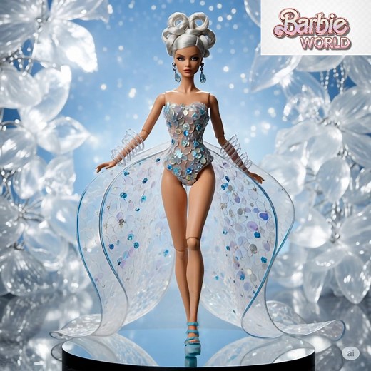 15K views · 936 reactions | ✨ A sculptural goddess reborn in Ai Barbie form ✨ This conceptual doll embodies elegance, power, and divine artistry — every detail crafted to radiate timeless beauty. A vision of strength and femininity sculpted into perfection.  #Barbie #BarbieStyle #BarbieCollector #DollArt #fblifestyle | Barbie World | Facebook