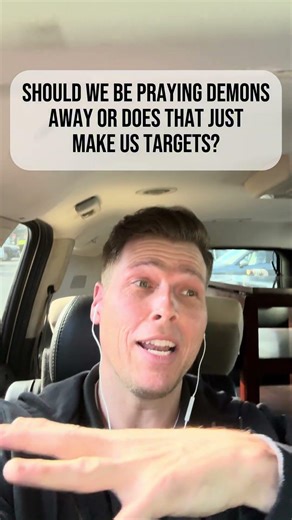 Should we pray demons away? #bigbrotherwisdom #christianshorts #demonic
