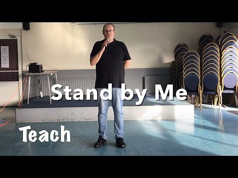 ABSOLUTE BEGINNER LINE DANCE LESSON 42 - Stand by Me - Part 1 - Full Teach